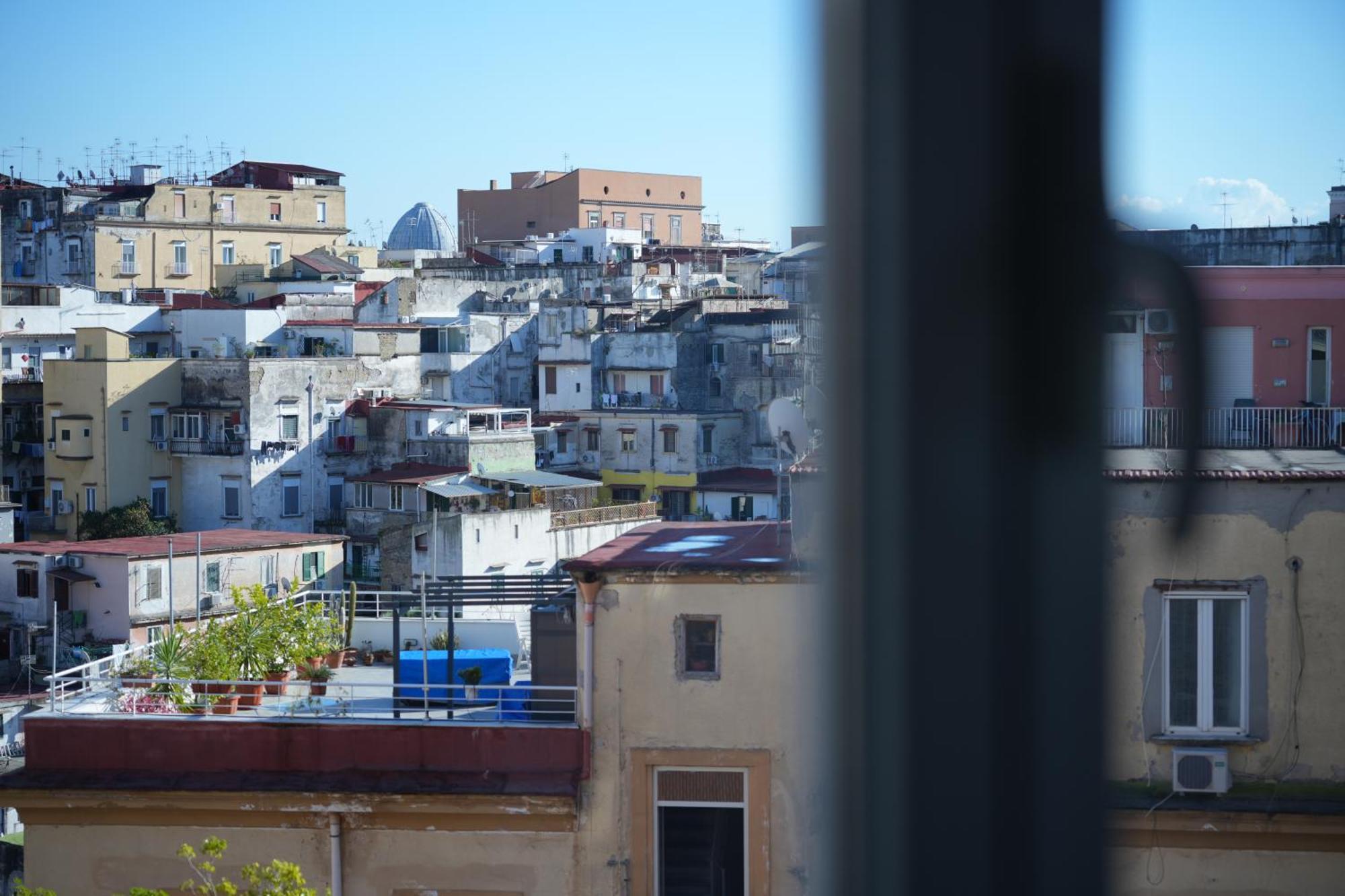 Panorama Vesuvius Affittacamere Guesthouse With Lift Near To Subway In Napoli Center Εξωτερικό φωτογραφία